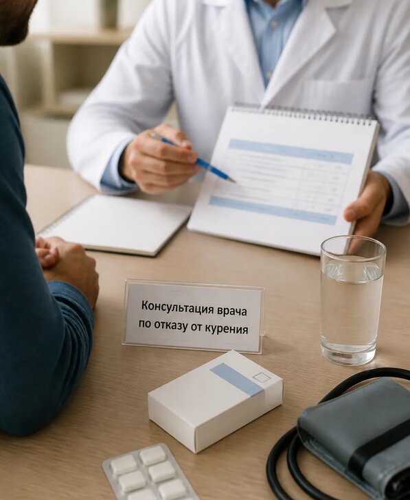 Консультация врача по отказу от курения для взрослых в Калининграде